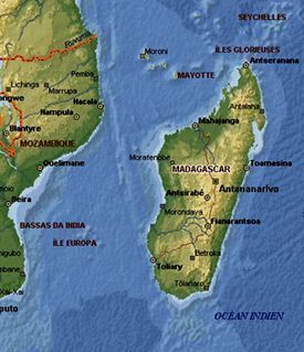 ile du mozambique carte